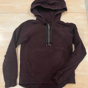 Lululemon sz 4 dark purple hoodie